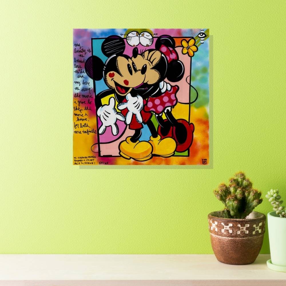 Romeo and Juliet, You and Me - Lebo Steel Mineral Print